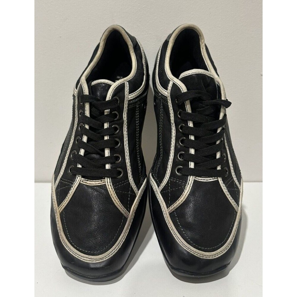 KENNETH COLE Call the Shots 2 men size 9.5 black lace up  leather casual  shoes